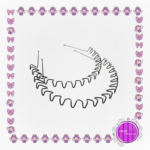 تل فلزی مشکی ضد خش - تصویر 2